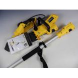 A Power Plus electric chainsaw