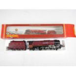 A boxed Hornby railway locomotive, Duchess of Sutherland
