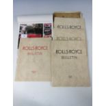 Rolls Royce 1952 Bulletins for 1952 etc.