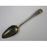 A George III silver teaspoon, Peter and Anne Bateman, London, 1797