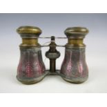 A vintage pair of opera glasses