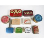 A quantity of assorted vintage Gramophone needle and other tins