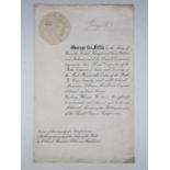 [Autograph / King George V / Lord Kitchener] A 'Most Honourable Order of the Bath' (Military