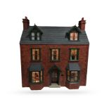 Manse House, a large modern fully furnished doll's Victorian town house, over three floors, 76 x