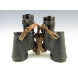 A set of Second World War Canadian Army 6 x 30 prismatic binoculars, dated 1944