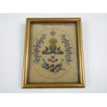 An Edwardian hand illuminated velum parchment celebrating the battle honours of the 20th of Foot,