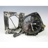 A Smiths / Jaeger RAF V308 Elapsed Time Chronograph aircraft clock