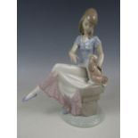 A Lladro Collectors' Society porcelain figurine Picture Perfect sculpted by Juan Huerta, No. 7612,