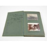 A Boer War photograph album, apparently that of a Thorneycroft's Mounted Infantry soldier Ernest