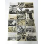 30 Second World War British official photographs, including action in North West Europe, Italy and