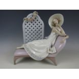 A Lladro Collectors' Society limited edition porcelain figurine Garden of Dreams sculpted by Jose