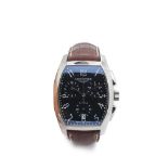 Longines Evidenza steel and leather wristwatch Reloj Longines Evidenza de pulsera para caballero. En