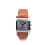 Longines Dolce Vita steel and leather wristwatch Reloj Longines Dolce Vita de pulsera para