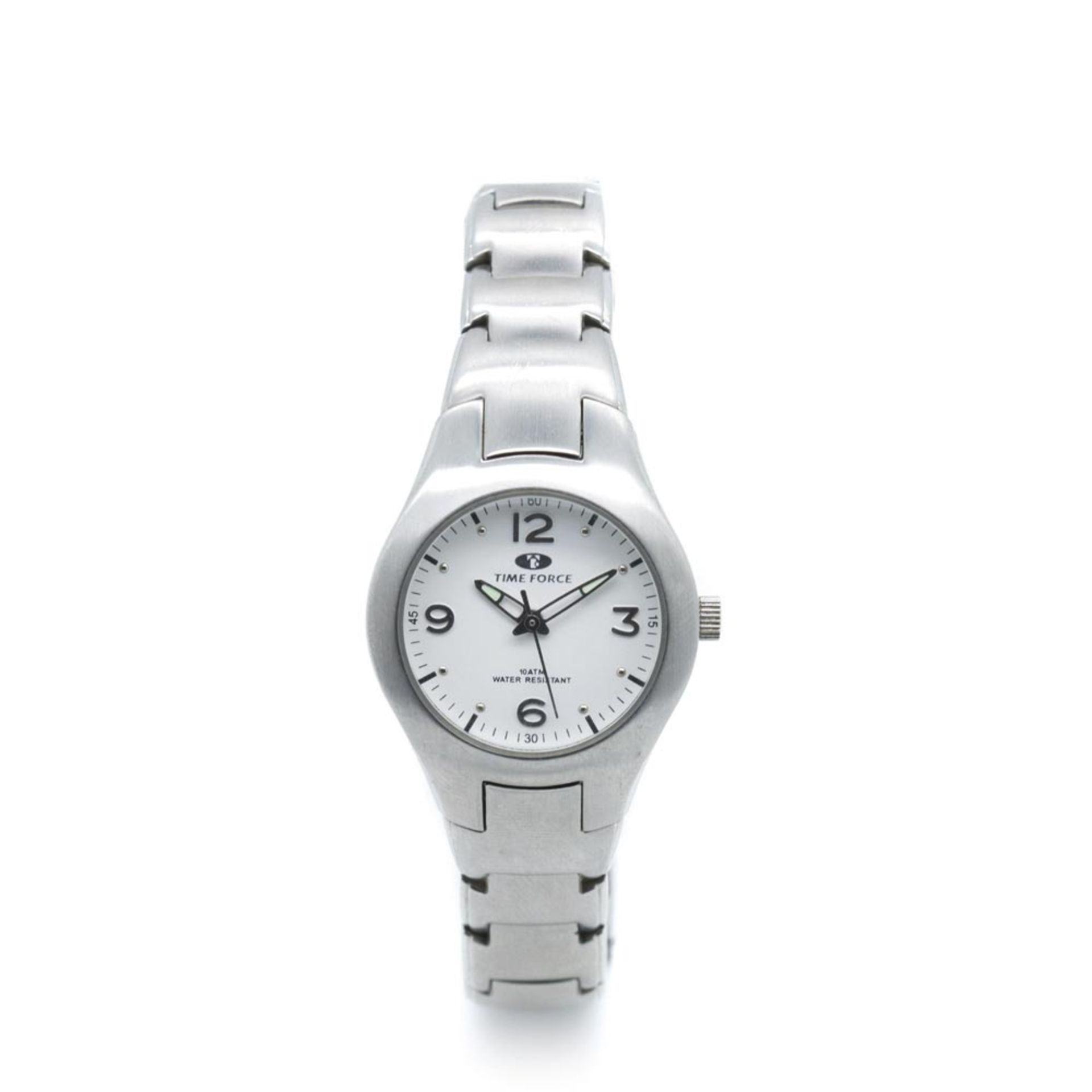 Time Force steel wristwatch