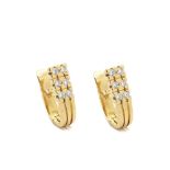 Octavio Sardá gold and diamonds earrings