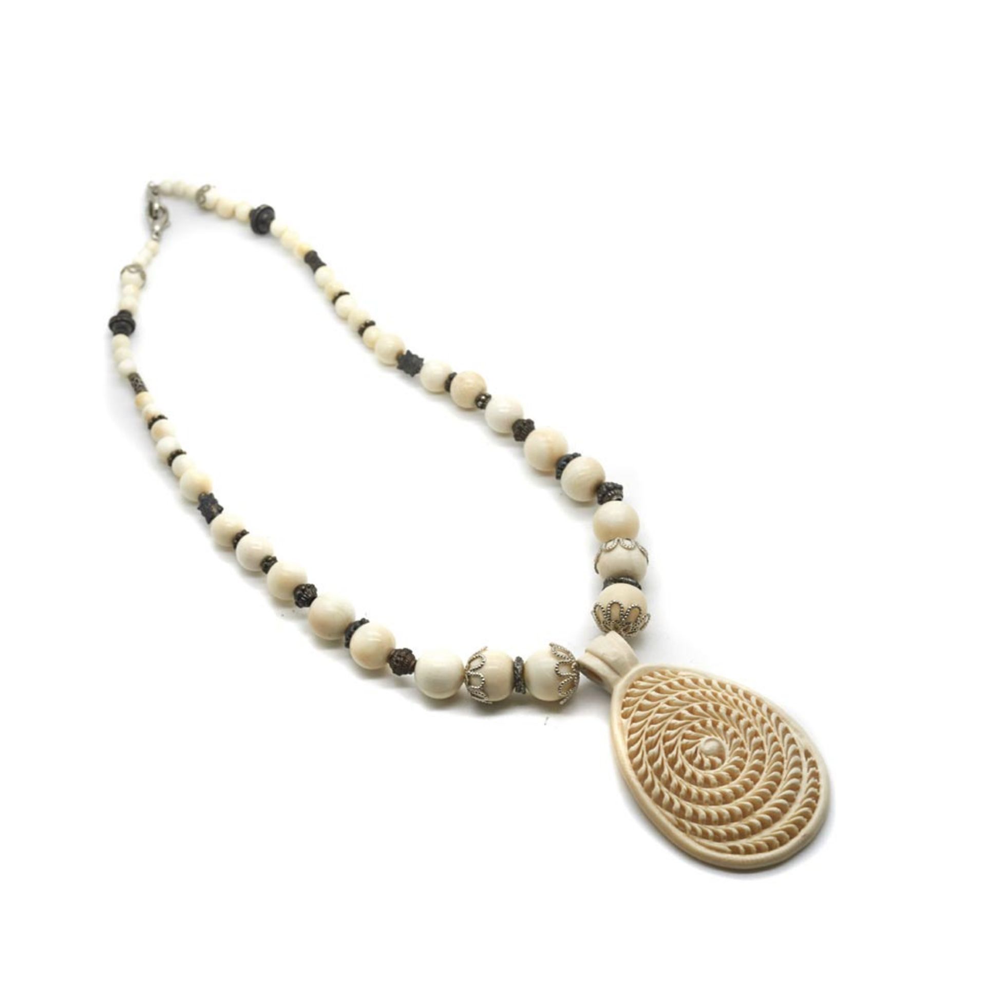 Mammoth ivory necklace