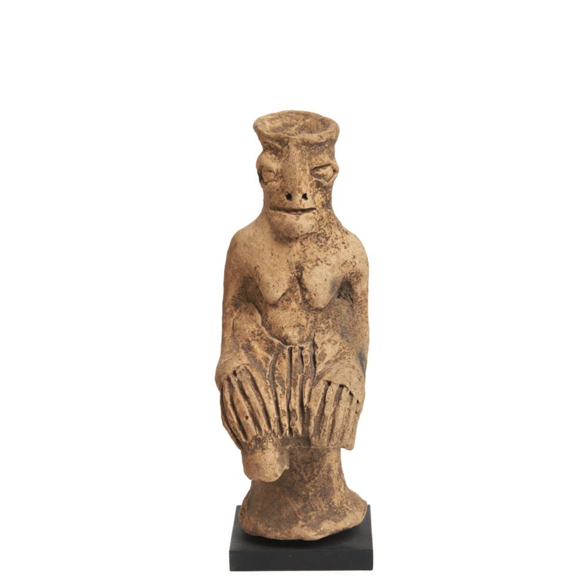 Terracotta figure. Koma culture, Ghana 17th century.