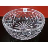 Waterford Crystal Cut-glass Fruit Bowl