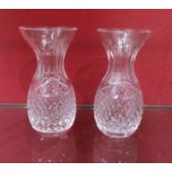 Pair of Waterford Crystal Bud Vases