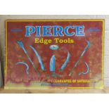 Pierce Edge Tools Advertising Sign