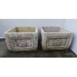 Pair of Rose Pot Planters