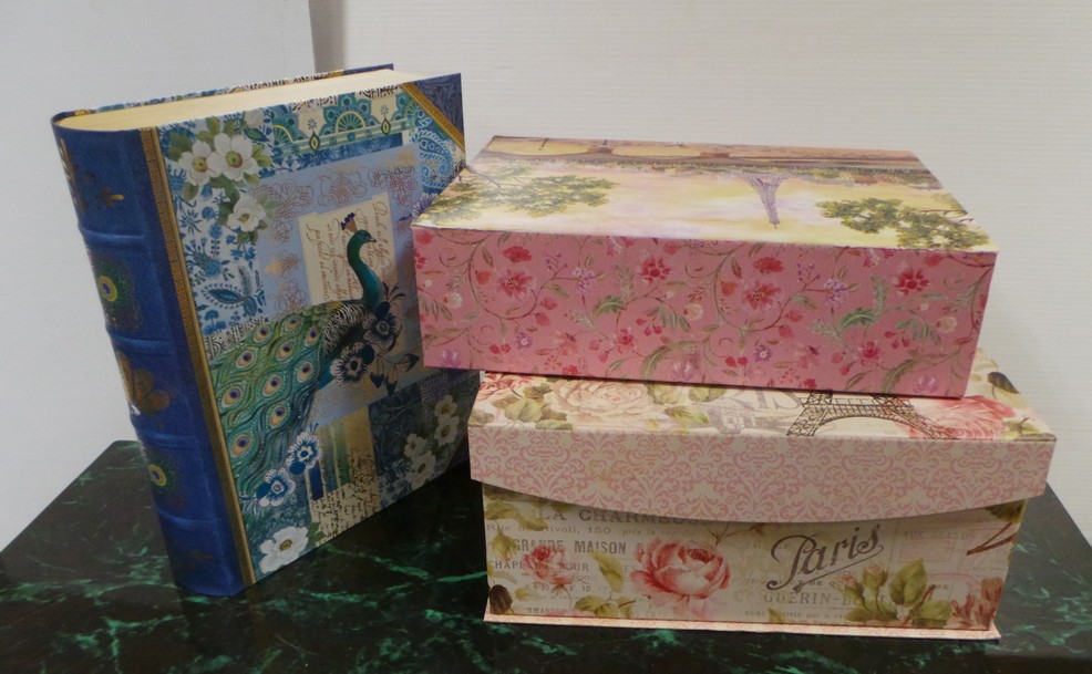 Selection of Decorative Storage Boxes