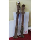 Pair of Gate Posts