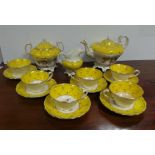 Antique Jackson & Gosling Grosvenor Bone China Tea Set (pattern 5384)