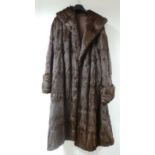 Fur Coat Monogramed W.J