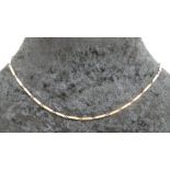 9ct Gold Barrel Chain