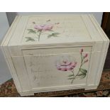 Painted Storage Trunk