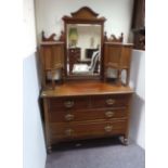 Mahogany Dressing Table Chest