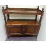 Victorian Mahogany Dumb Waiter