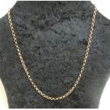 9ct Gold Belcher Chain