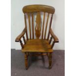 Antique Pine Carver Chair