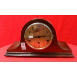 Mahogany Cased Mantel Clock