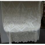 Cream Table Cloth