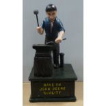 John Deere Blacksmith Money Box