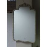 Cream and Gold Framed Decorative Wall Mirror