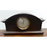 Mahogany Mantel Clock