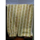 Pair of Tape Top Curtains approx. 67" x 100