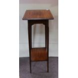 Mahogany Plant Stand