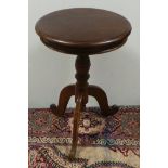 Large Circular Mahogany Occasional Table