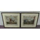 Lot of 2x Framed Horse Prints