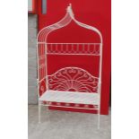 Cast Iron Garden Seat with Arch