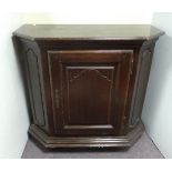 Oak 1 Door Side Cabinet