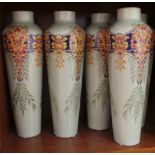 Lot of 5x matching flower vases