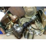 Assorted Odd Lot of Brassware