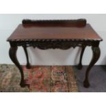 Mahogany Hall Table