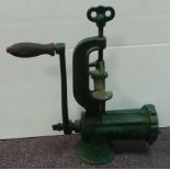 Cast Iron Meat Mincer "S/F Empire"